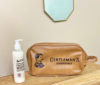 Gentlemans Toiletry Bag with Carrying Loop