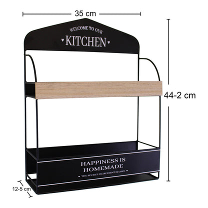 Decorative Wall Hanging Kitchen Shelving Unit