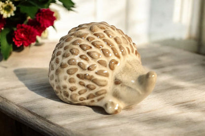 Ceramic Hedgehog Ornament 9cm