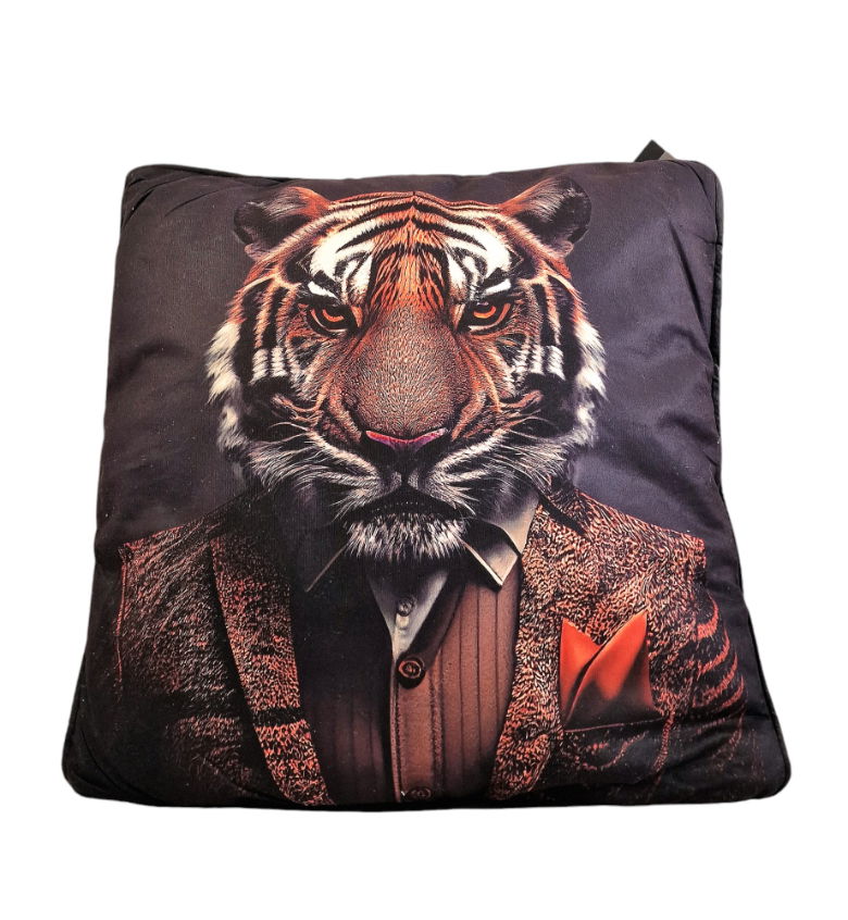 Set of 3 Jungle Animal Print Cushion's 45x45cm