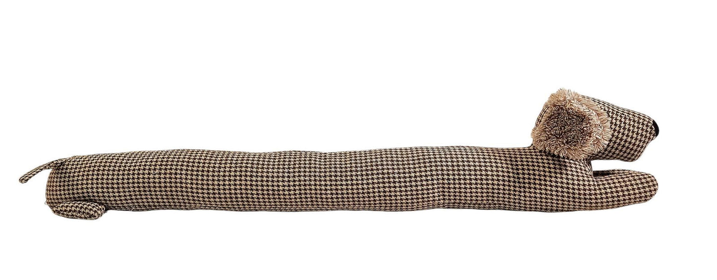 Sausage Dog Draft Excluder - Brown 85cm