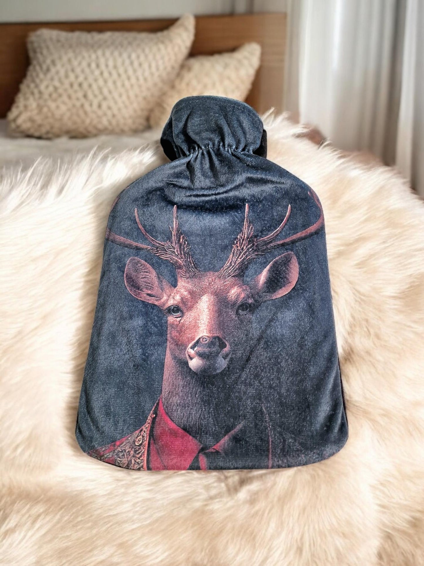 Stag Hot Water Bottle