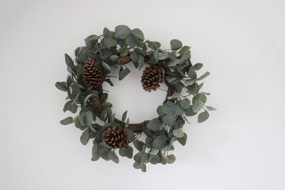 Eucalyptus & Pinecone Wreath