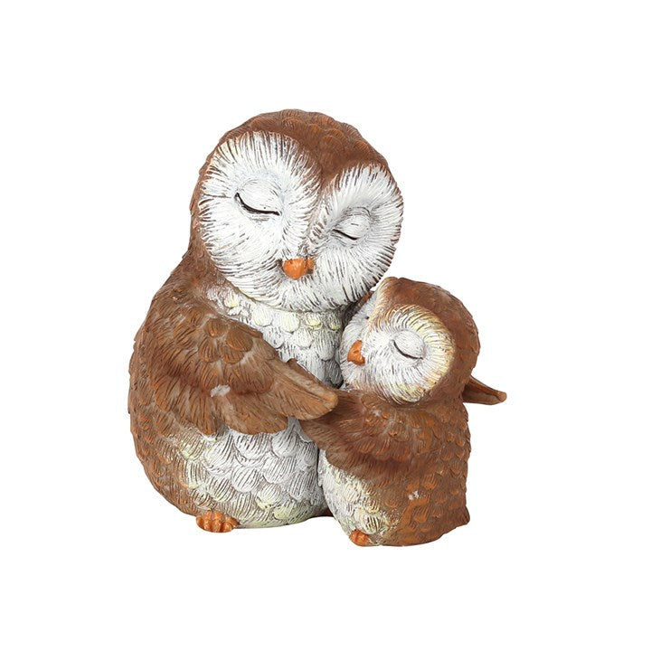 Owl Always Love You Owl Mother and Baby Ornament 8.5cm