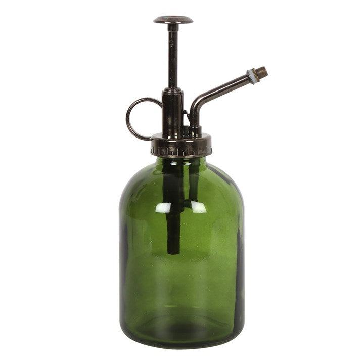 Green Minimalist Glass Plant Mister 20cm