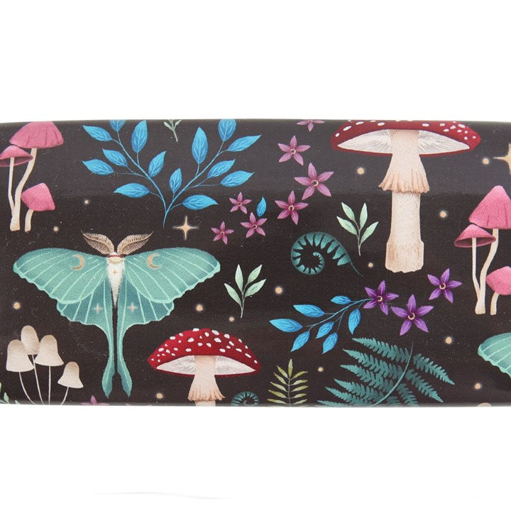 Dark Forest Print Glasses Case 16cm