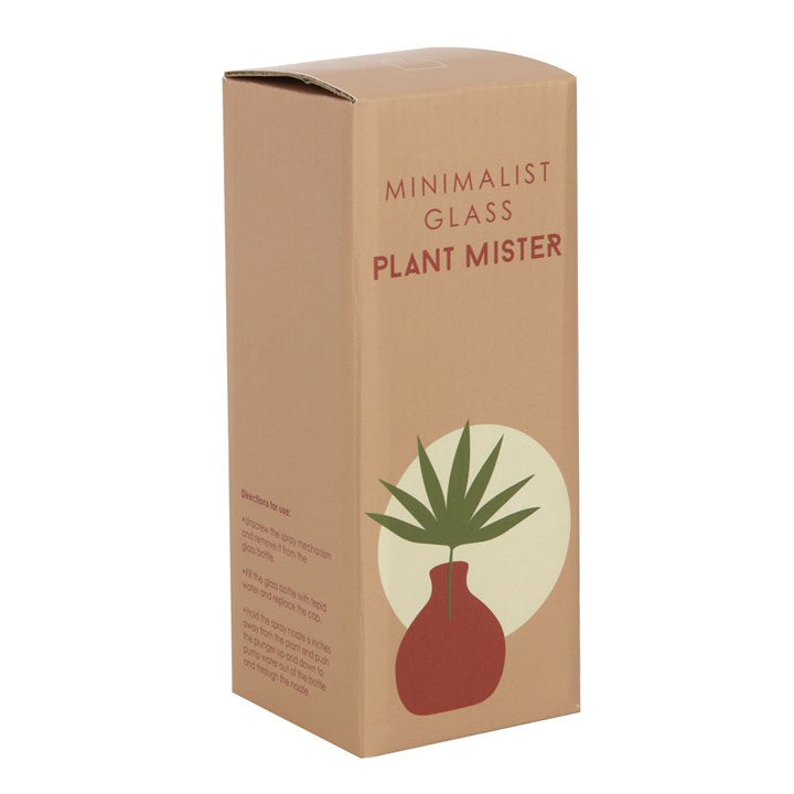 Pink Minimalist Glass Plant Mister 20cm