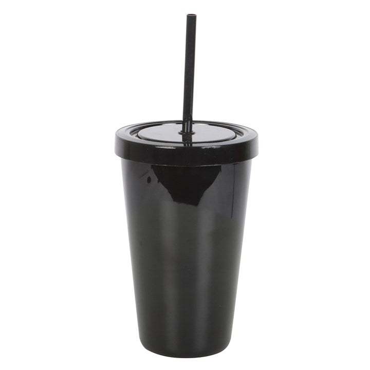 Goth Juice Plastic Tumbler with Straw 23.5cm