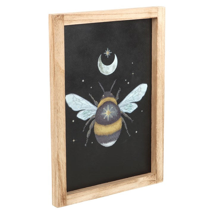 Forest Bee Framed Wall Print 35cm