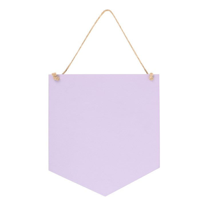 Purple Hocus Pocus Hanging Sign 22cm
