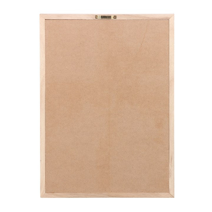 Off White Astrology Wheel Framed Wall Art Print 35cm