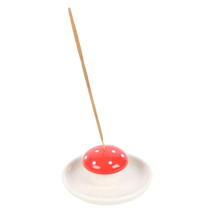 Mushroom Incense Stick Holder 10cm