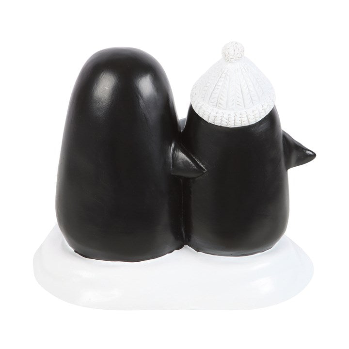 Penguin Family Resin Ornament 13cm
