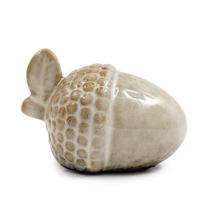 7.5cm Ceramic Acorn Ornament