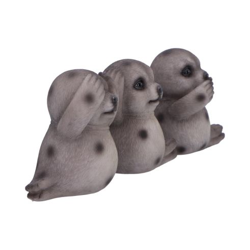 Three Wise Seals 7.5cm
