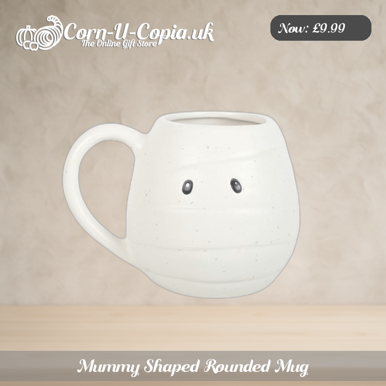 Mummy Shaped Rounded Mug Ad 1