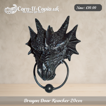 Dragon Door Knocker 20cm Ad 1
