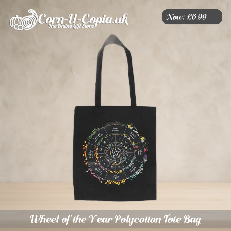Wheel of the Year Polycotton Tote Bag Ad 1