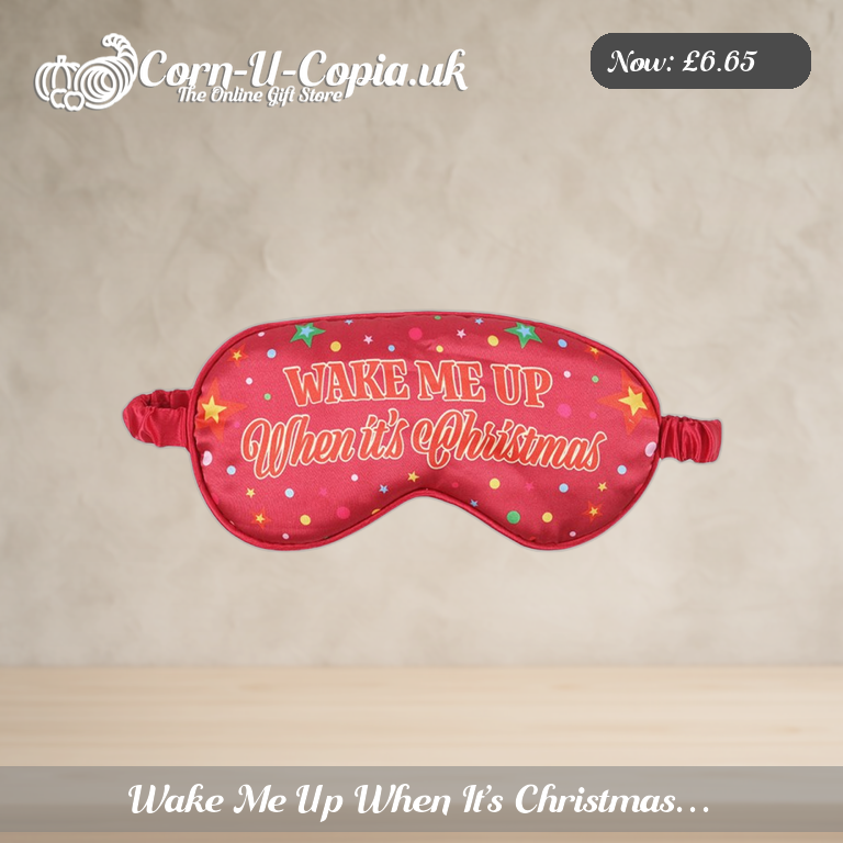 Wake Me Up When It’s Christmas… Ad 1