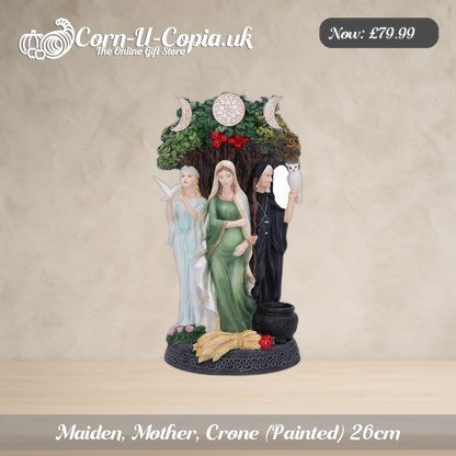 Maiden, Mother, Crone (Painted) 26cm Ad 1