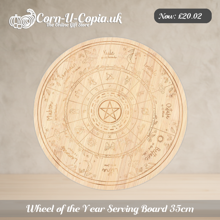 Wheel of the Year Serving Board 35cm Ad 1