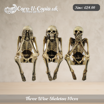 Three Wise Skeleton 10cm Ad 1