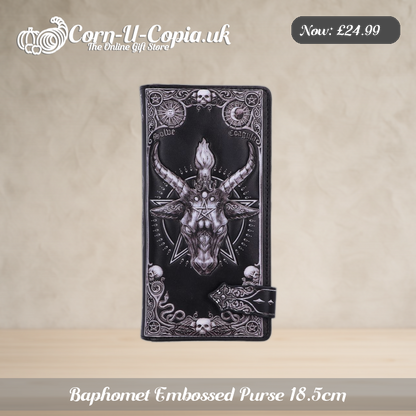 Baphomet Embossed Purse 18.5cm Ad 1