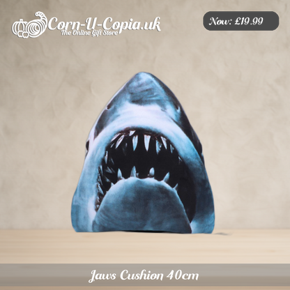 Jaws Cushion 40cm Ad 1