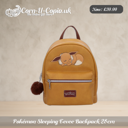 Pokémon Sleeping Eevee Backpack 28cm Ad 1