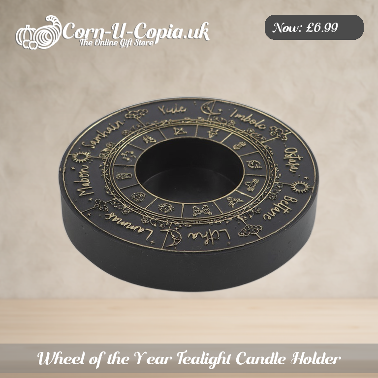 Wheel of the Year Tealight Candle Holder Ad 1