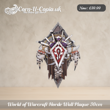 World of Warcraft Horde Wall Plaque 30cm Ad 1