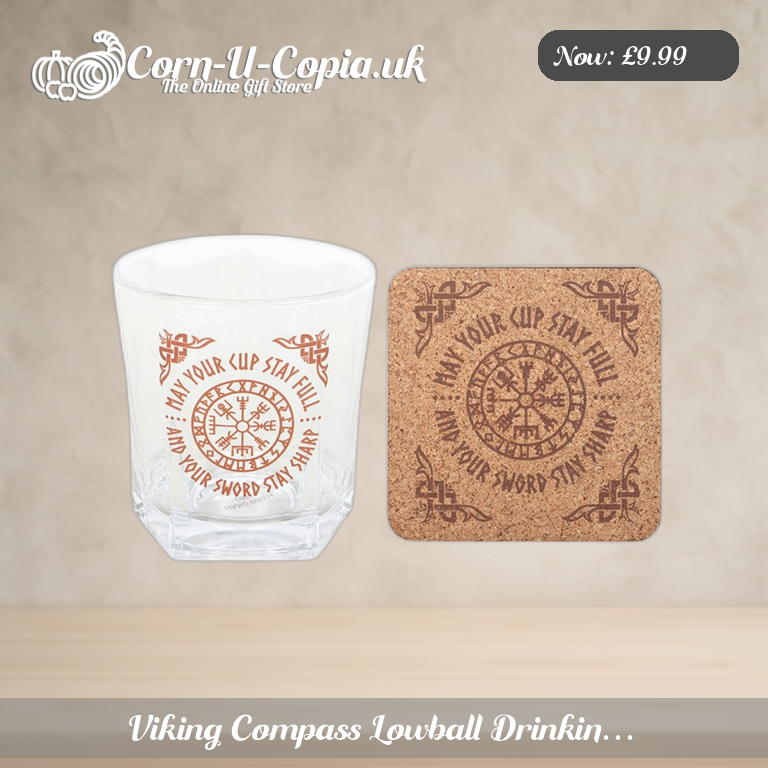Viking Compass Lowball Drinkin… Ad 1