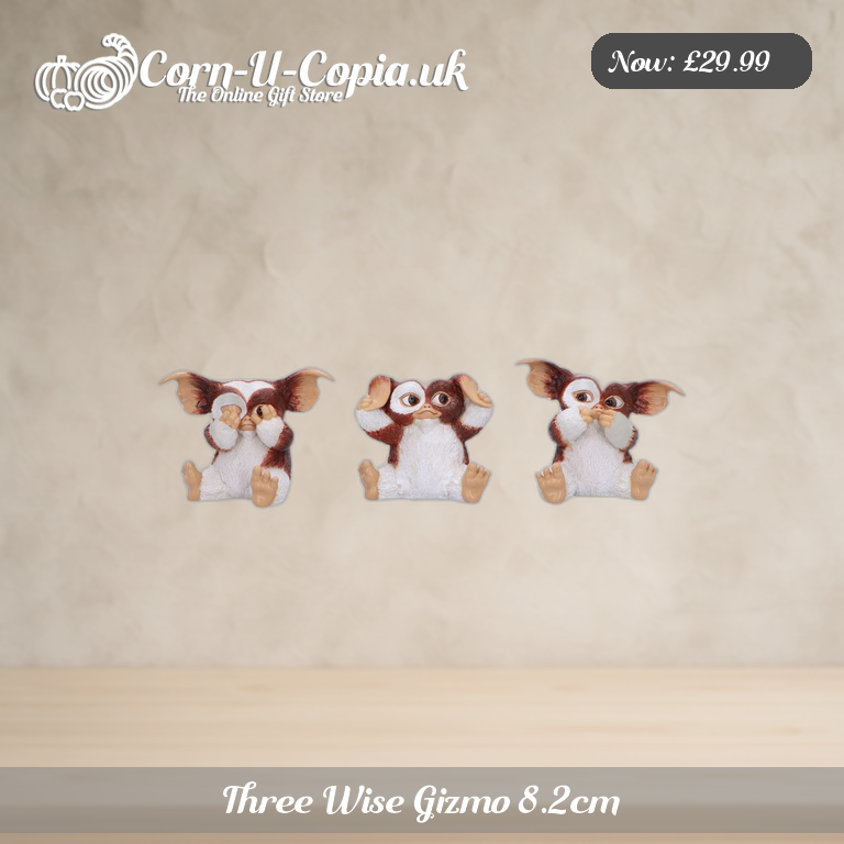 Three Wise Gizmo 8.2cm Ad 1