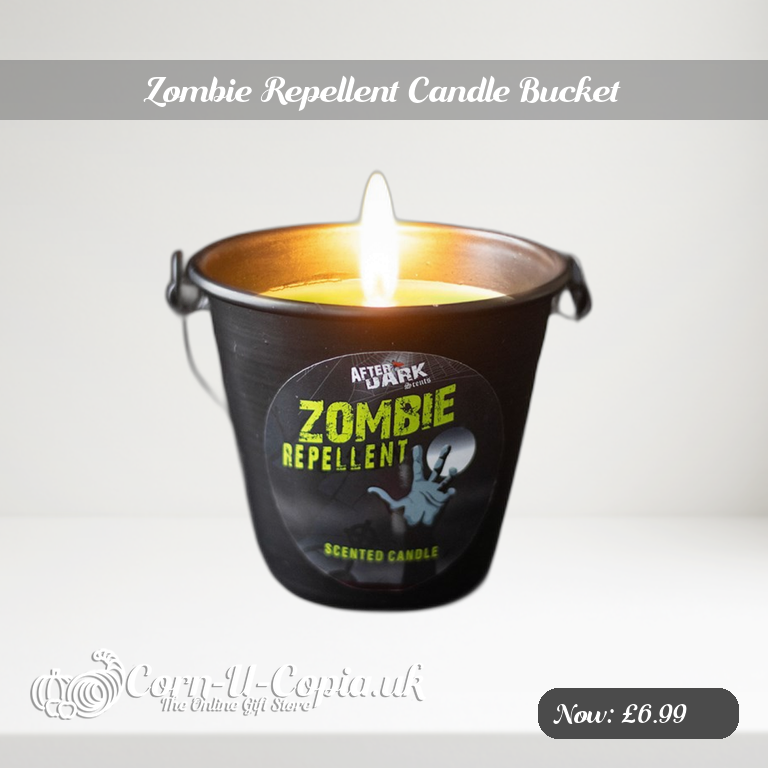 Zombie Repellent Candle Bucket Ad 2