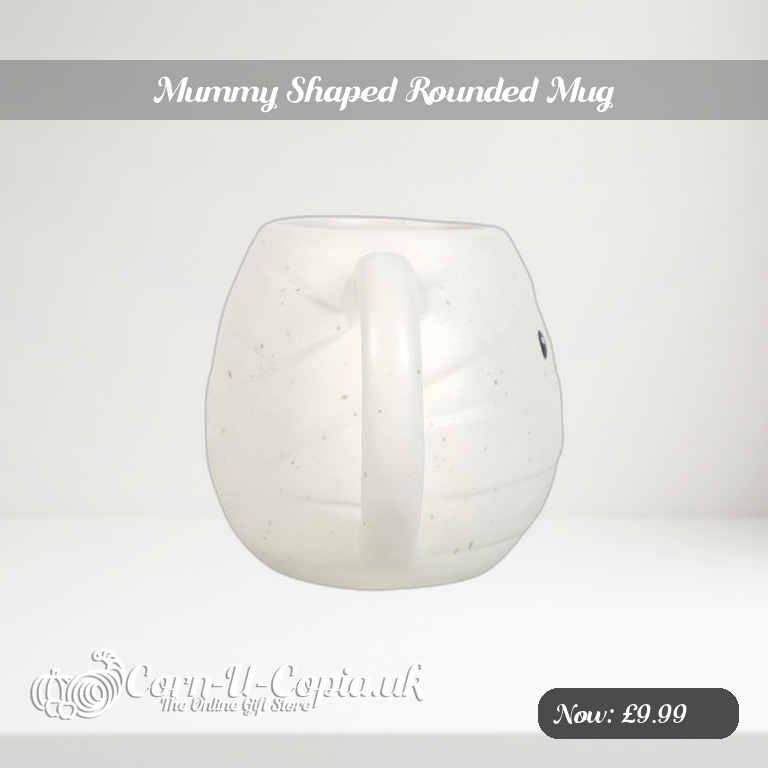 Mummy Shaped Rounded Mug Ad 2