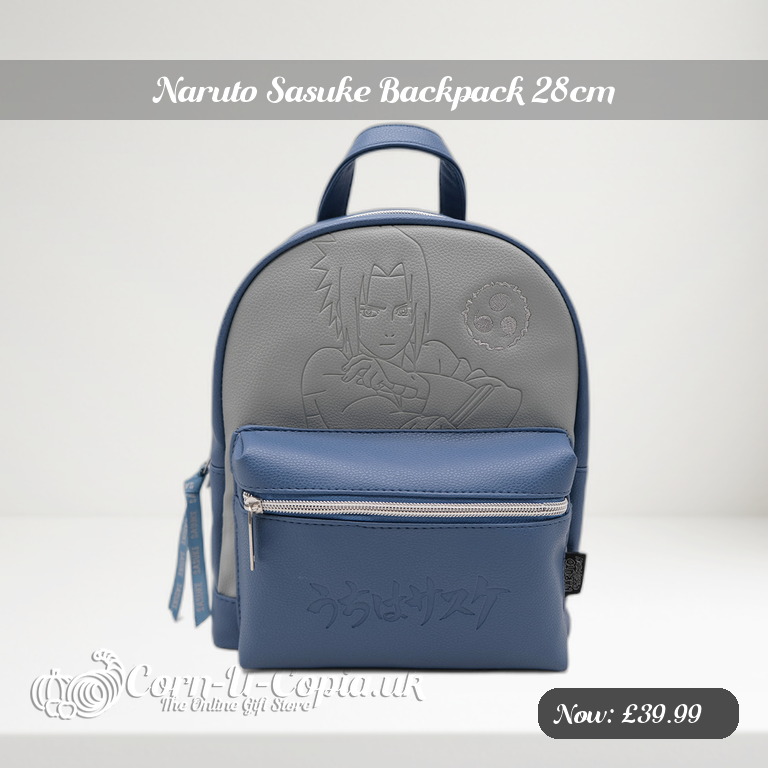 Naruto Sasuke Backpack 28cm Ad 2