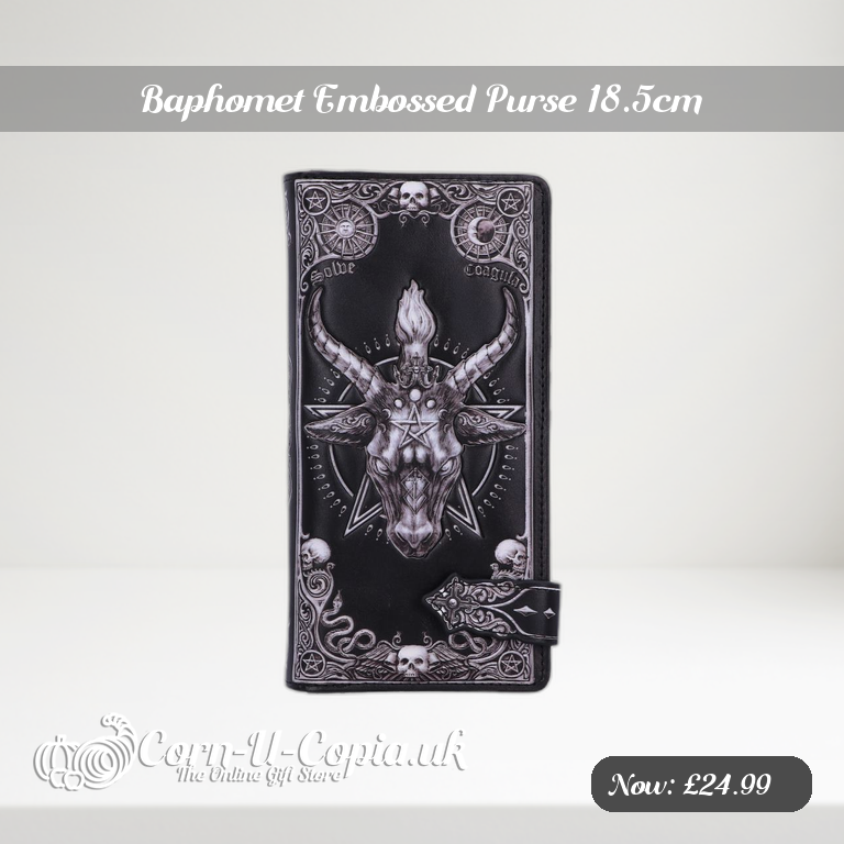 Baphomet Embossed Purse 18.5cm Ad 2