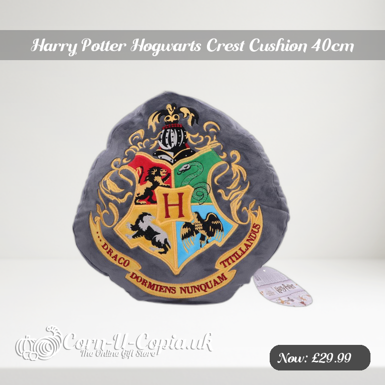 Harry Potter Hogwarts Crest Cushion 40cm Ad 2