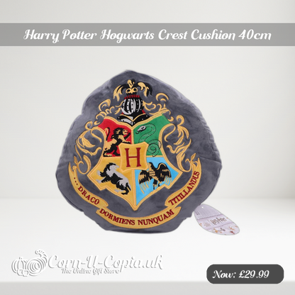Harry Potter Hogwarts Crest Cushion 40cm Ad 2