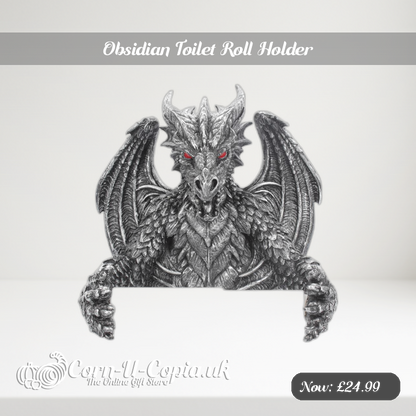Obsidian Toilet Roll Holder Ad 2