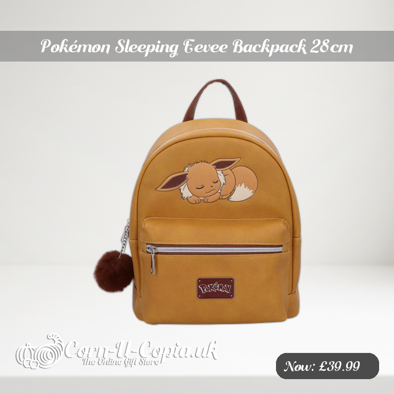 Pokémon Sleeping Eevee Backpack 28cm Ad 2