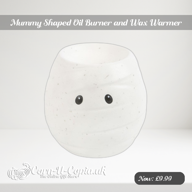 Mummy Shaped Oil Burner and Wax Warmer Ad 2