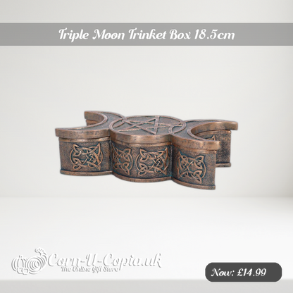 Triple Moon Trinket Box 18.5cm Ad 2