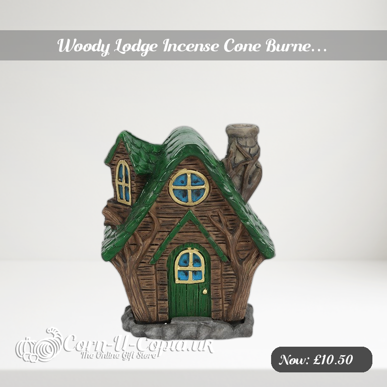 Woody Lodge Incense Cone Burne… Ad 2