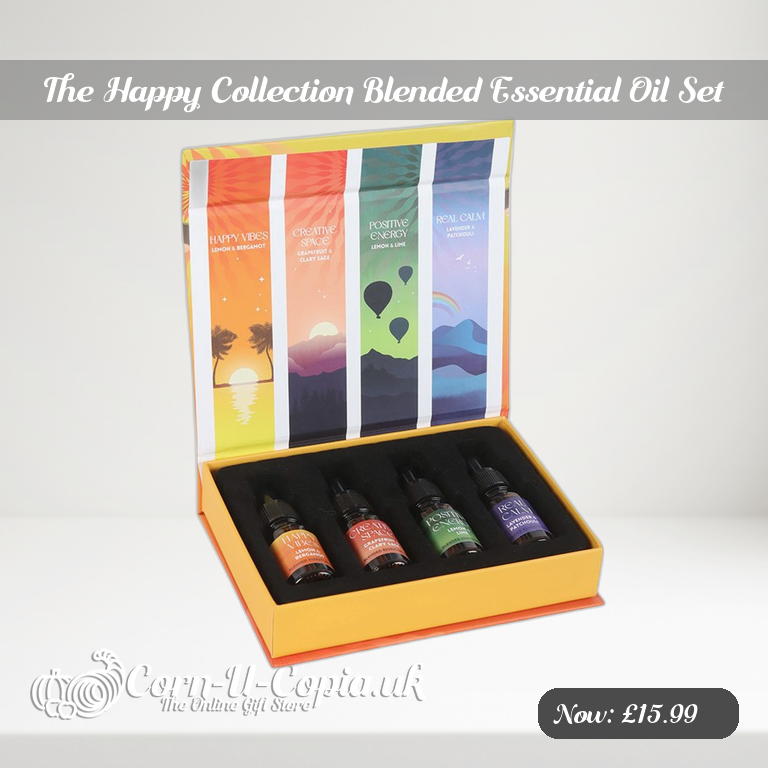 The Happy Collection Blended Essential Oil Set Ad 2