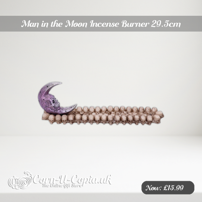 Man in the Moon Incense Burner 29.5cm Ad 2