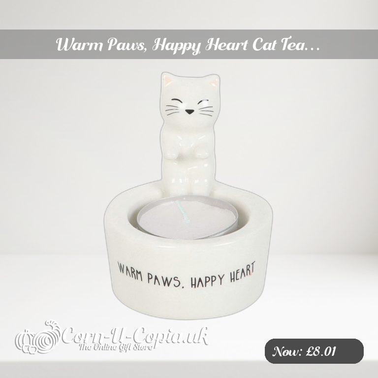 Warm Paws, Happy Heart Cat Tea… Ad 2