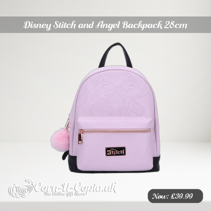 Disney Stitch and Angel Backpack 28cm Ad 2