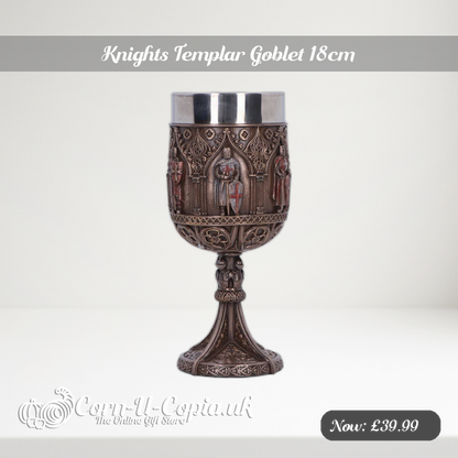 Knights Templar Goblet 18cm Ad 2