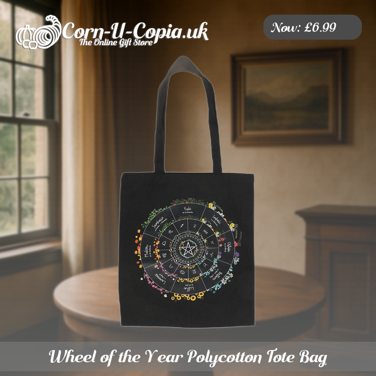 Wheel of the Year Polycotton Tote Bag Ad 3
